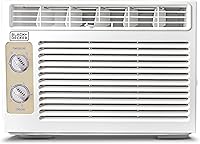 Vista 4 de BLACK+DECKER Aire acondicionado de ventana de 5000 BTU, unidad de ventana de CA que enfría hasta 150 pies cuadrados, unidad de aire acondicionado
