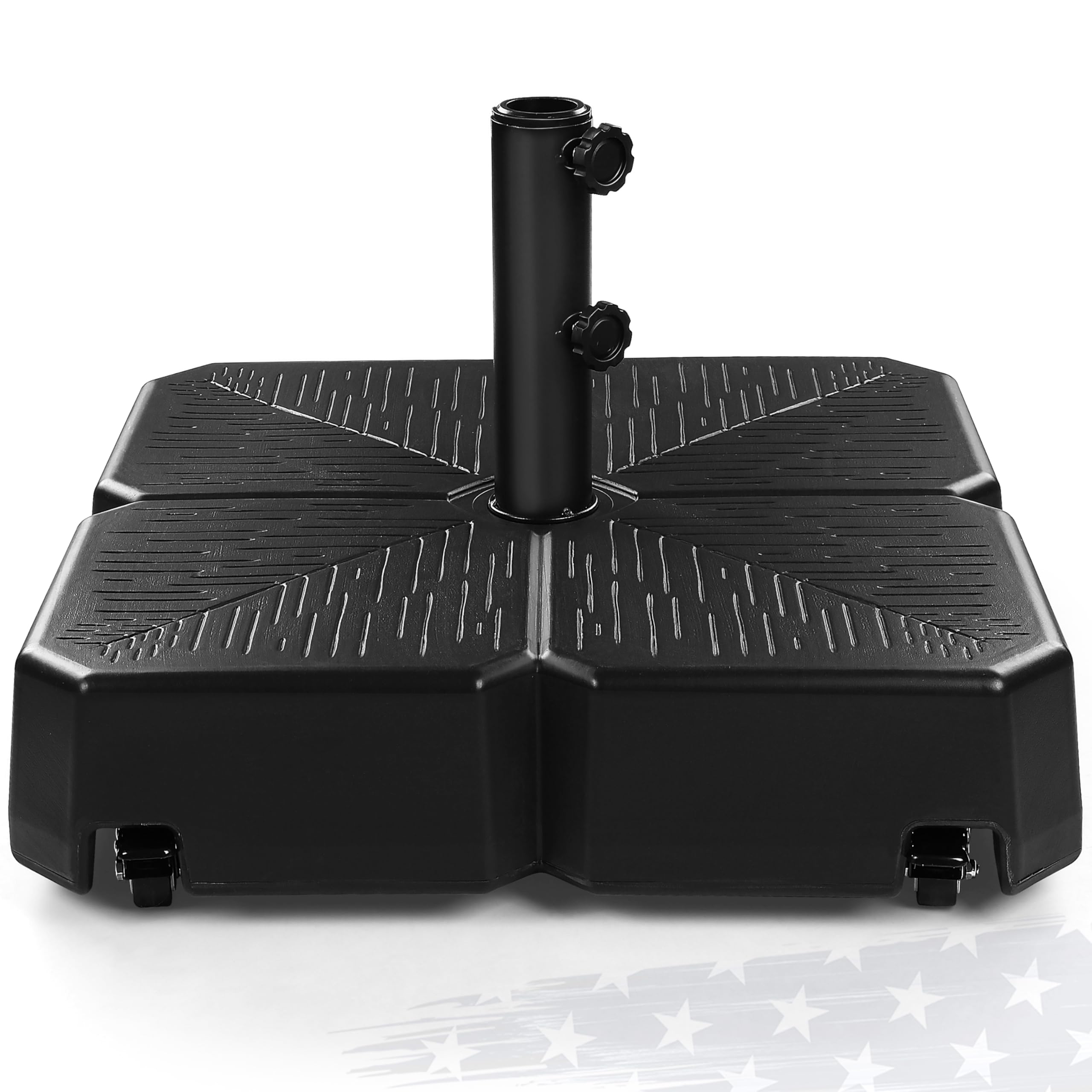 Amazon.com: FRUITEAM Umbrella Base with Wheels, 110 LBS Heavy Duty Patio Umbrella Stand, Fillable Weighted Umbrella Base Holder for Patio, Deck, Poolside, Rust-Resistant and Windproof Design - Black : Patio, Lawn & Amazon.com: FRUITEAM Umbrella Base with Wheels, 110 LBS Heavy Duty Patio Umbrella Stand, Fillable Weighted Umbrella Base Holder for Patio, Deck, Poolside, Rust-Resistant and Windproof Design - Black : Patio, Lawn &