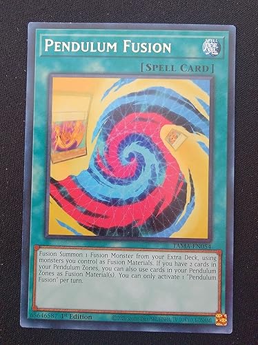 Pendulum Fusion - TAMA-EN054 - Tactical Masters - Rare - 1ª Edición