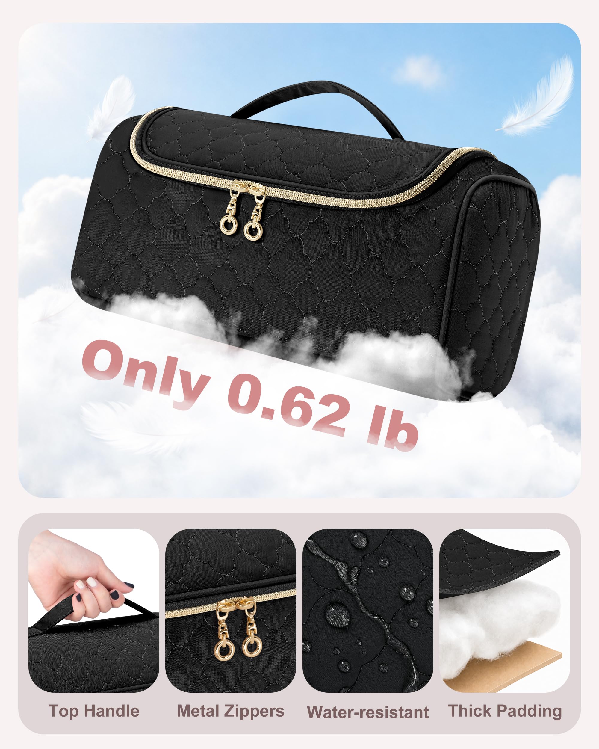 Yarwo Travel Case Compatible with Dyson Airwrap Multi-Styler and Attachments