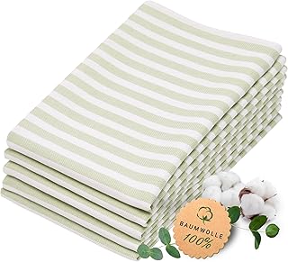 Sponsored You’re seeing this ad based on the product’s relevance to your search query.Learn more about this advertisement Zollner 310 Tea Towels, Striped, 50 x 70 cm, Set of 5, Lint green., 50 x 70 cm
