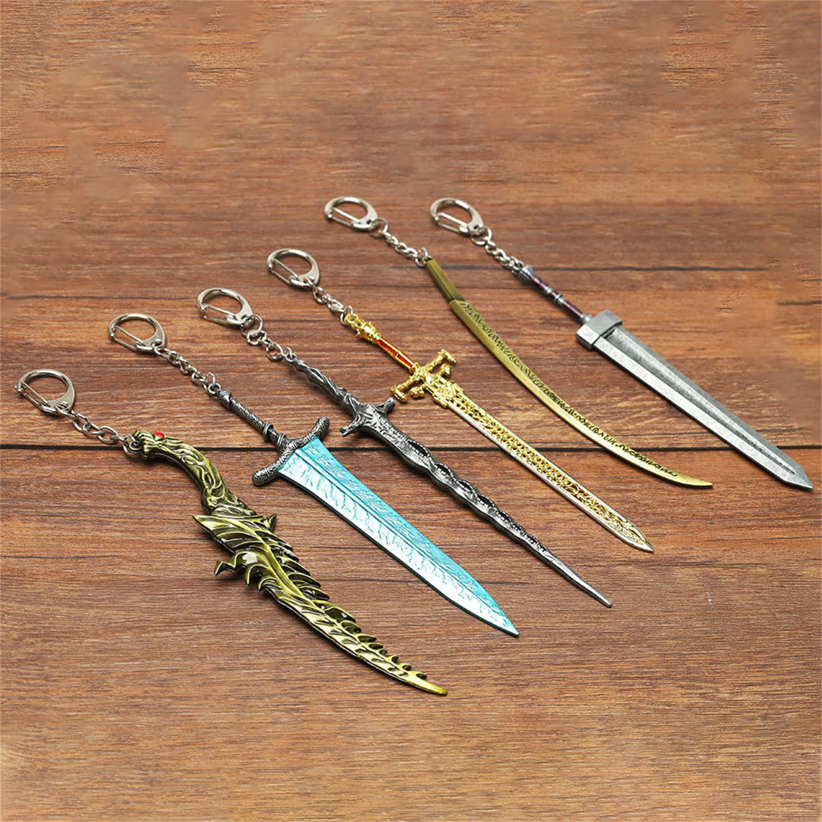 Amazon.co.jp: [SDCADQ]エルデンリング 周辺 キーホルダー 武器 6個