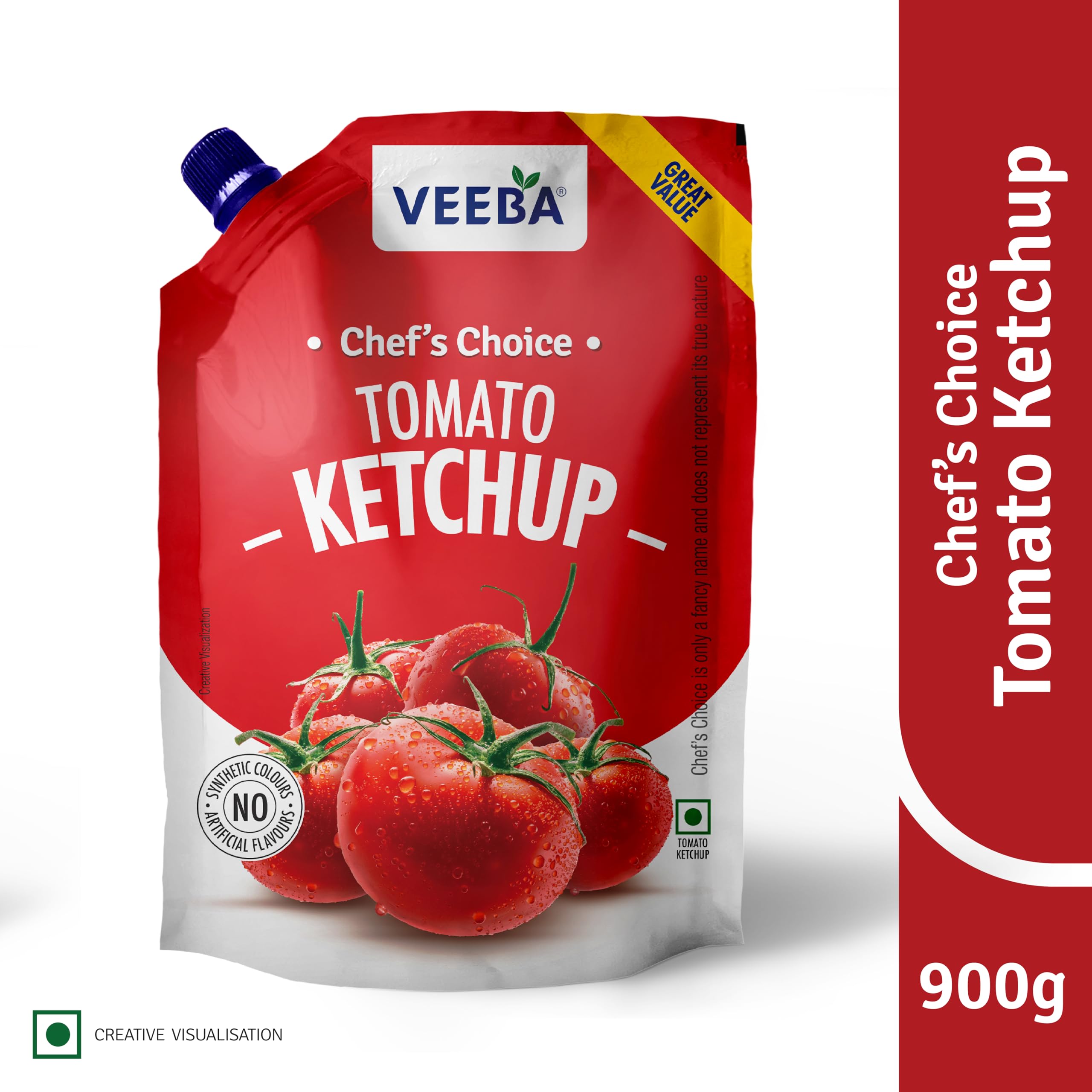 Veeba Smart Tomato Ketchup 1Kg