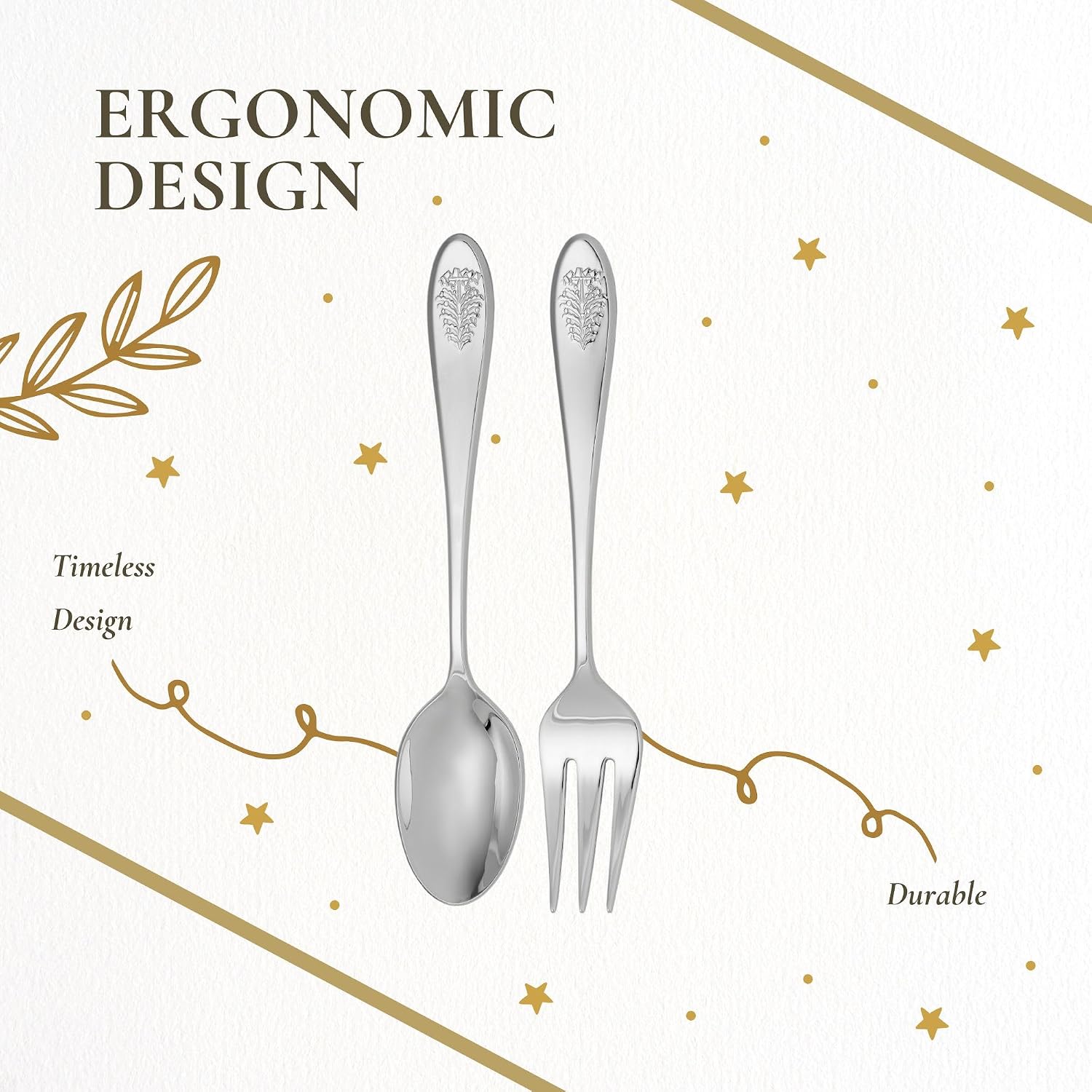 Spode – Christmas Tree – Christmas Tree Salad Server Set, Set of 2