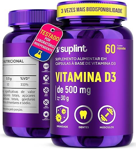 Suplemento de Vitamina D3 400IU | Suporte à Saúde de Ossos, Dentes, Músculos e Imunidade | Suplementos Dietéticos para Homens e Mulheres | Não...