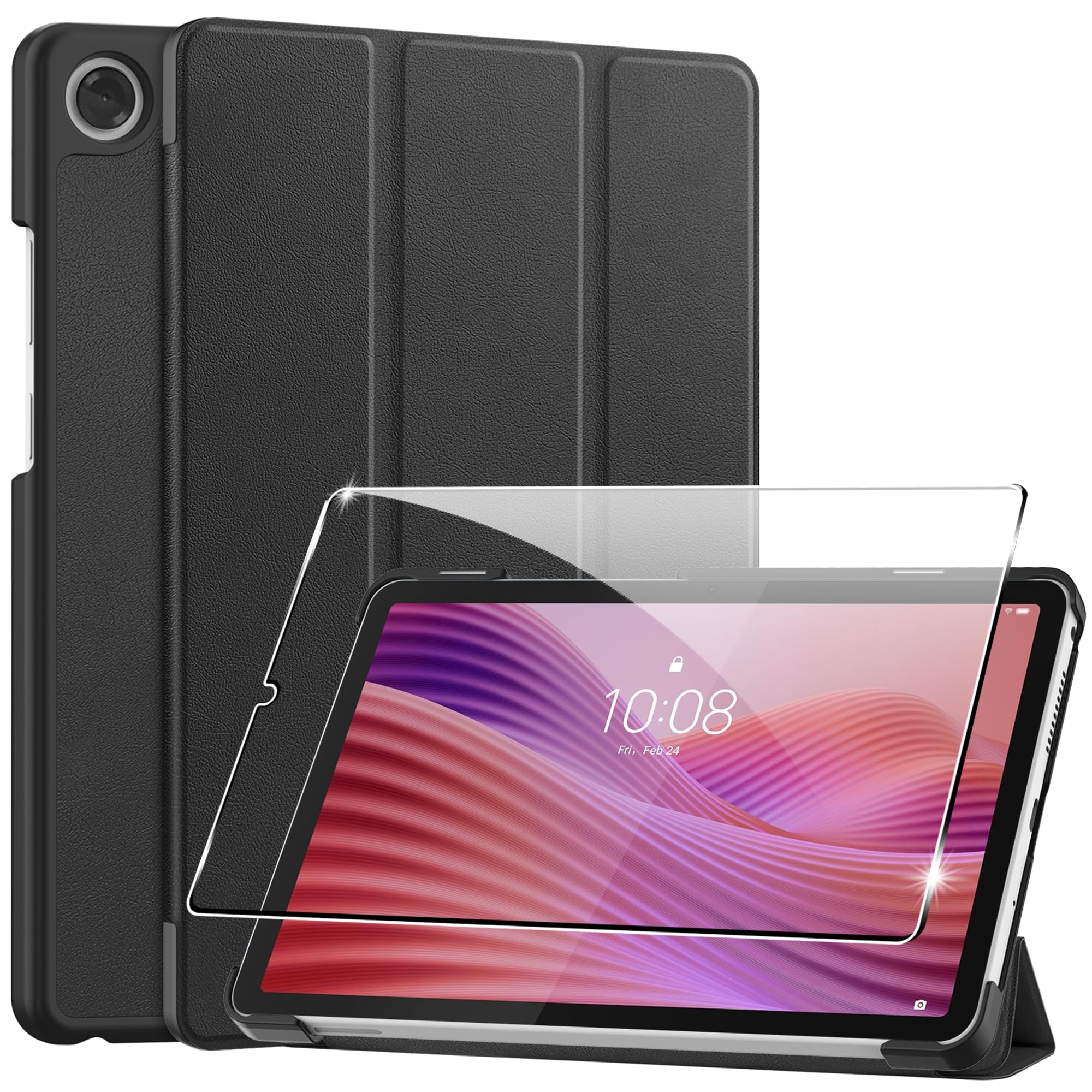 Custodia con motivo a onde compatibile con Lenovo K8 Note