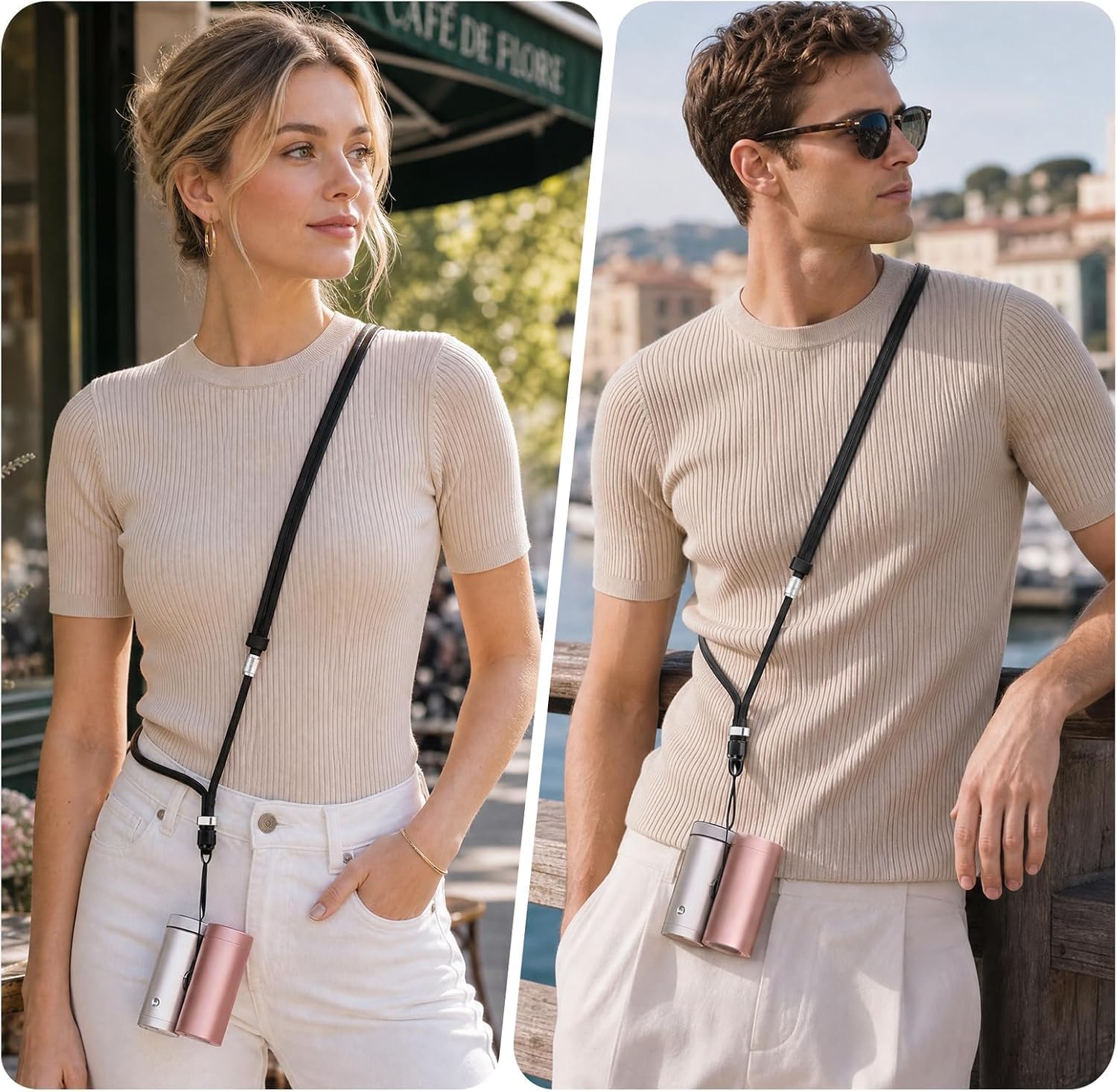 Adjustable Crossbody Strap for Shark ChillPill 3-in-1 Personal Cooling Fan