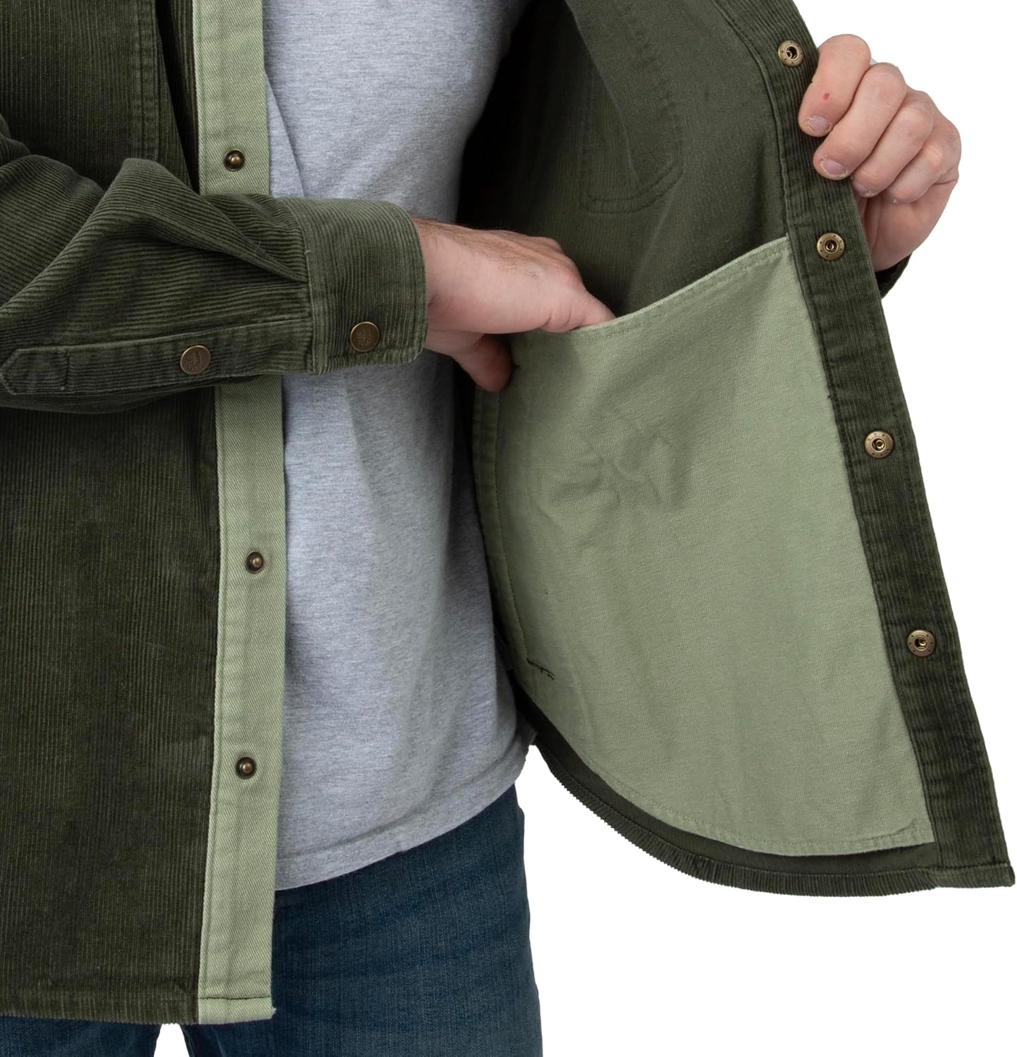 Field & Stream mens Tungsten Corduroy Shirt Jacket - Image 5