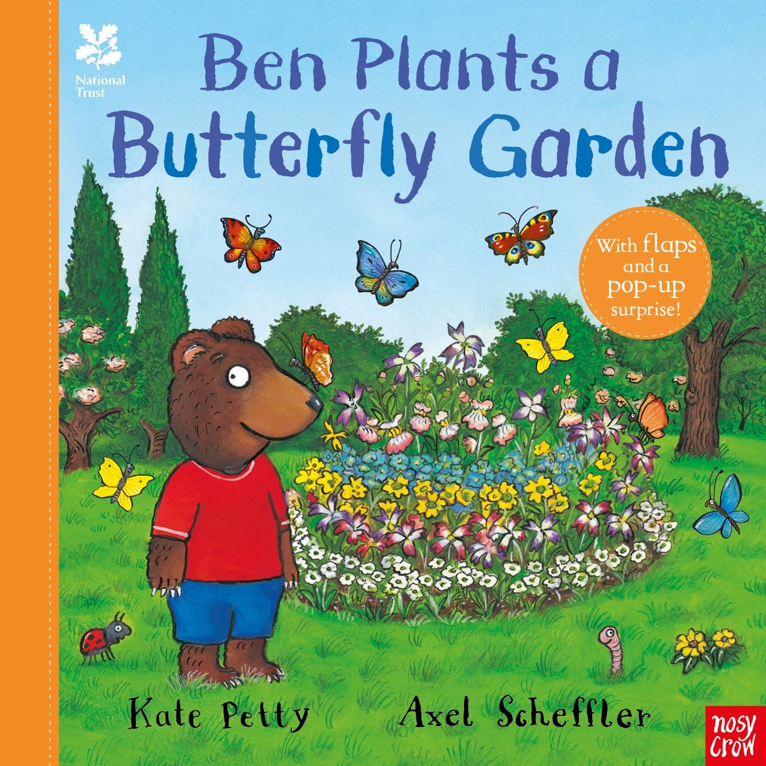 National Trust: Ben Plants a Butterfly Garden (Axel Scheffler National Trust planting books)