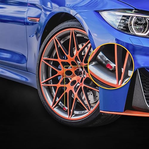 Miniatura 4 de Tapones para válvulas de neumáticos de automóvil, 4 unidades, cubiertas universales para vástagos, juego de tapas de válvula de neumático de