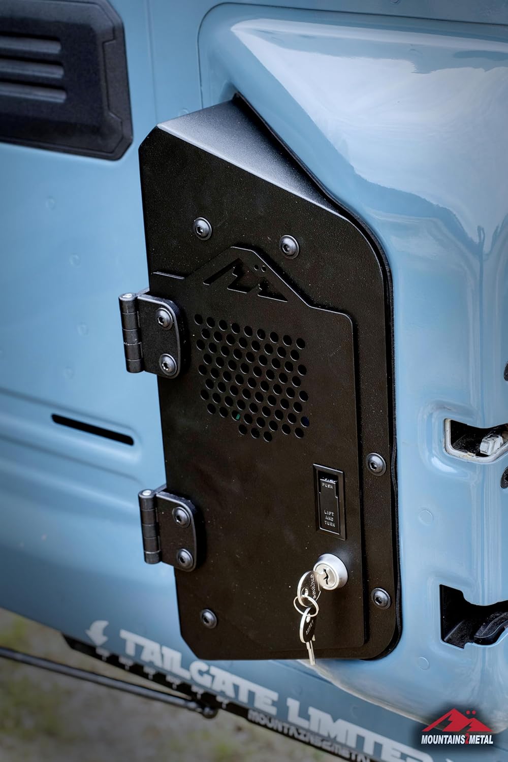 Tailgate Medicine Cabinet-Lockable Overlanding and Camping Gear Fits Bronco and Raptor 2021+
