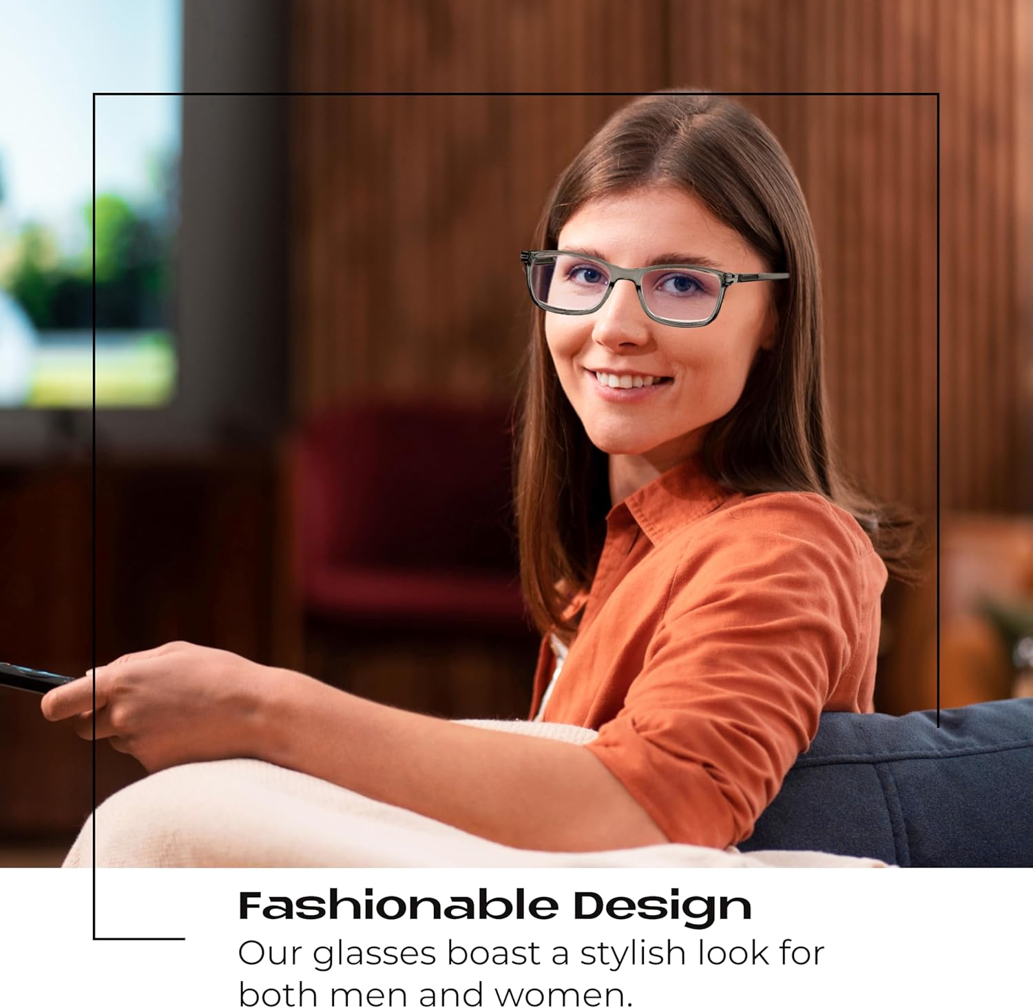 Readerest Blue Light Blocking Glasses – Thin Reflective Lens, Anti-Glare Computer Eyeglasses, UV Protection, Eye Strain Relief (Grey, 2.75 Magnification) - Image 7