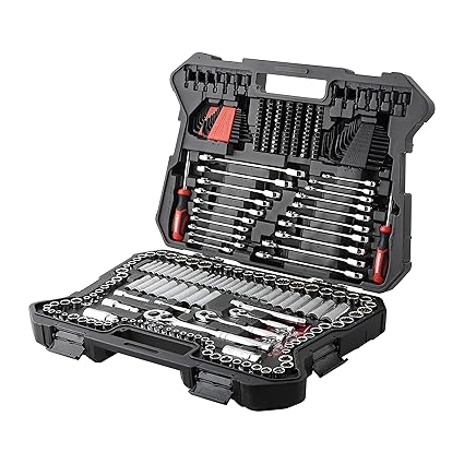 STARWORK TRUE MECHANIC? 303-Piece Mechanics Tool Set and Socket Set, Professional, SAE/Metric