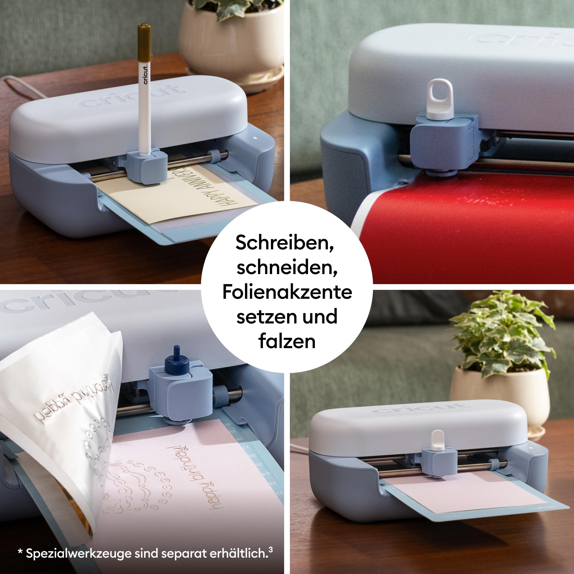 Cricut Joy™ 2 Deluxe Bundle + Digitale Inhalte. Intelligente kompakte Schneidemaschine – perfekt für Projekte wie individuelle Karten, einfache Aufkleber & Etiketten