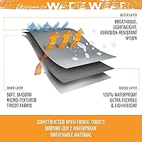 Vista 4 de FROGG TOGGS Hellbender Stockingfoot Guide Pants para hombre, pantalones de pesca