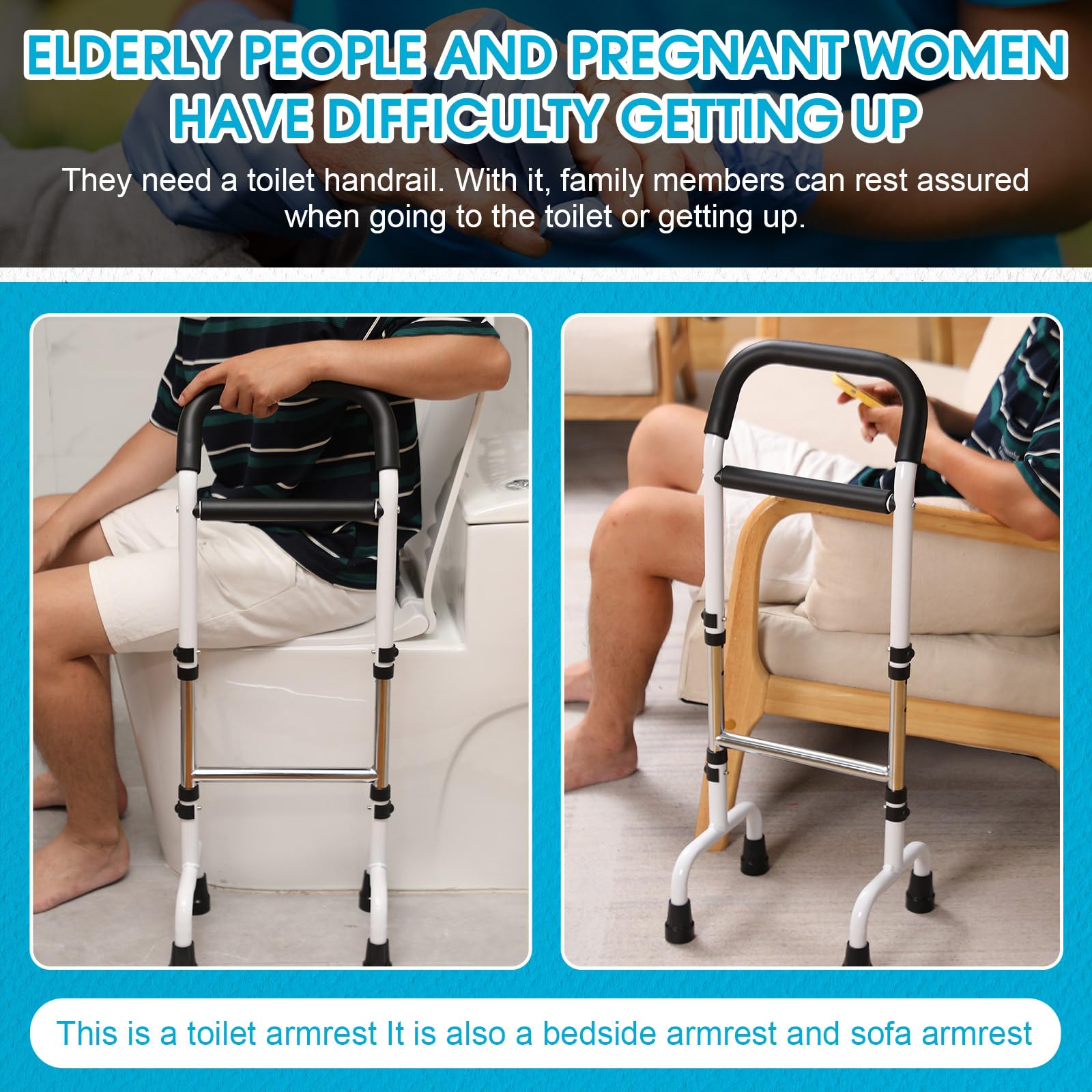 Standing Walking Cane - Senior Mobility Aid -3 Standing Walking Cane - Senior Mobility Aid -3