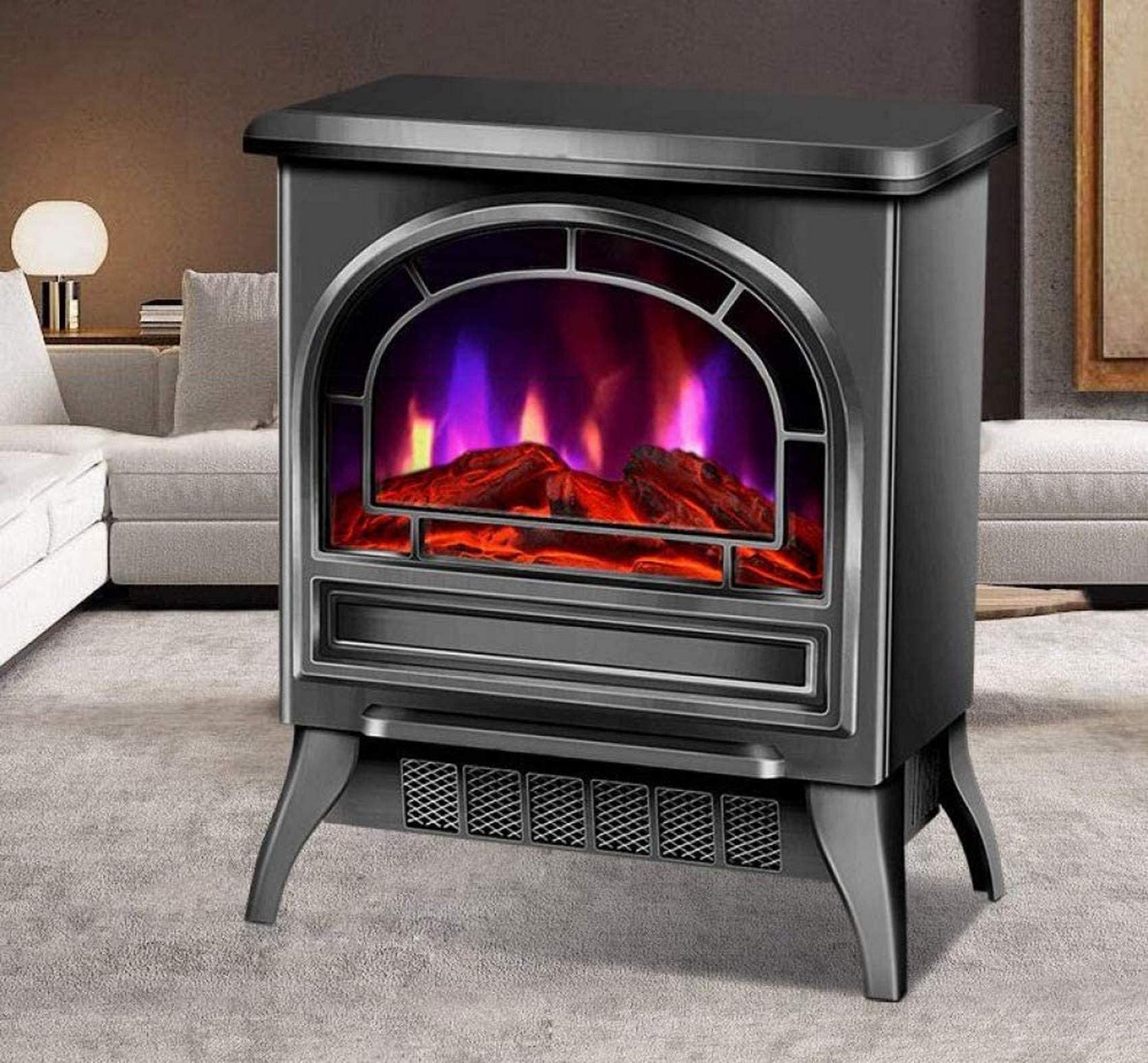 Buy Portable Electric Fireplace Heater Freestanding Fireplace Heater
