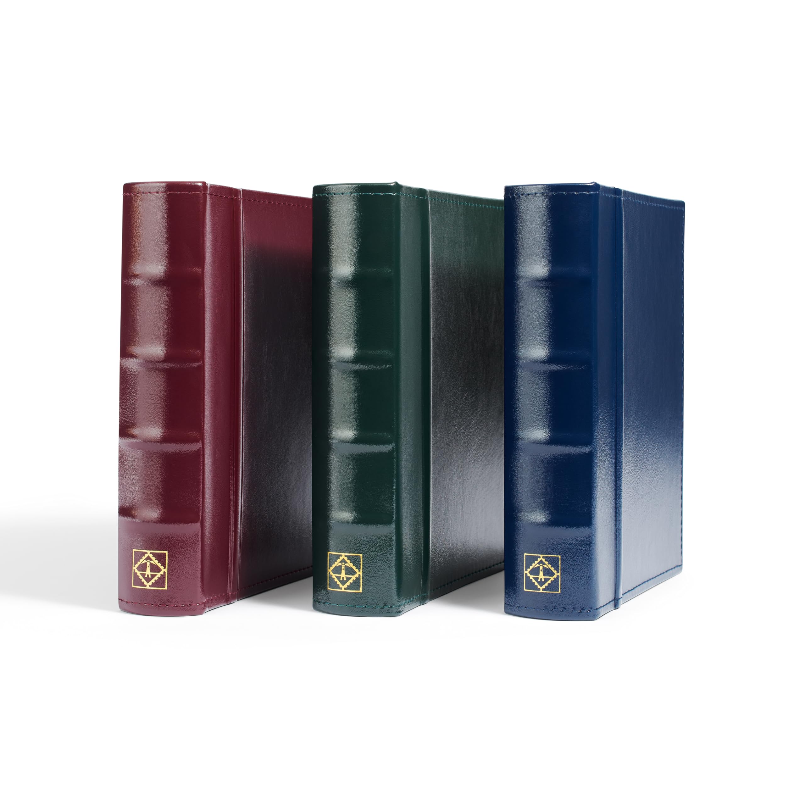 Leuchtturm 314054 Postcard Album CL - Collector's album with 50 transparent sleeves - blue