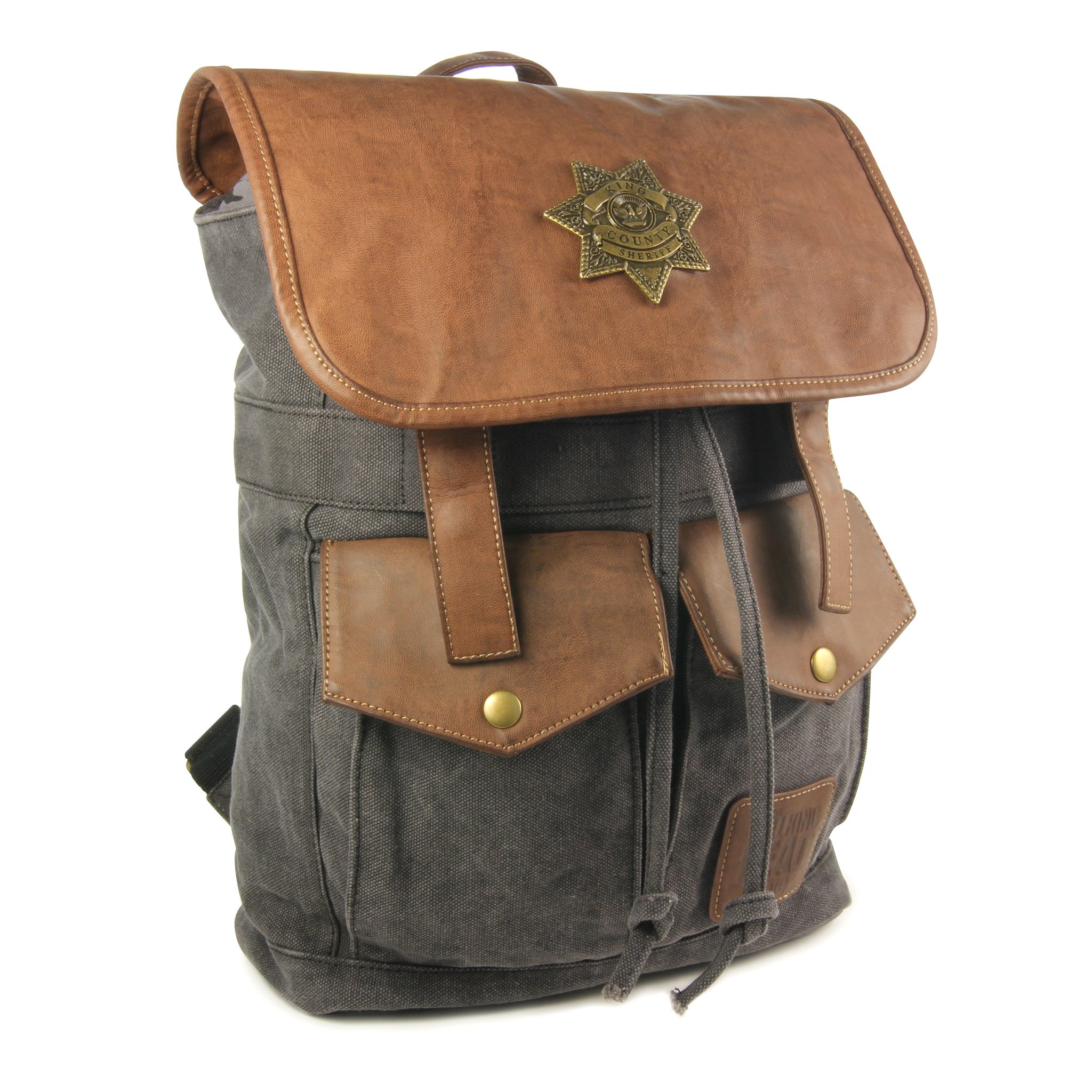 The CoopWalking Dead Rick's Sheriff Backpack-Black