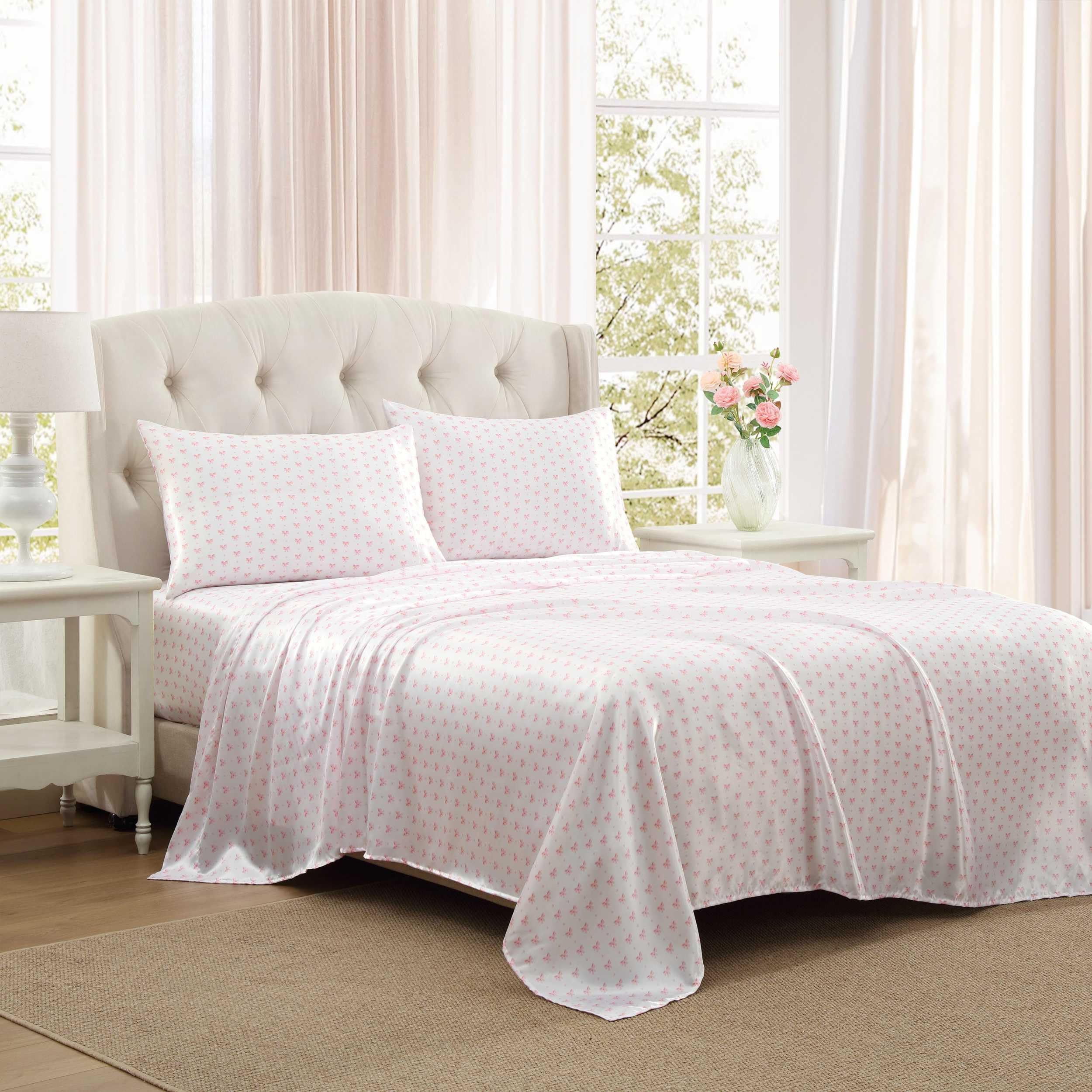 Amazon.com: Laura Ashley - Full Size Sheet Set, Crisp & Cool