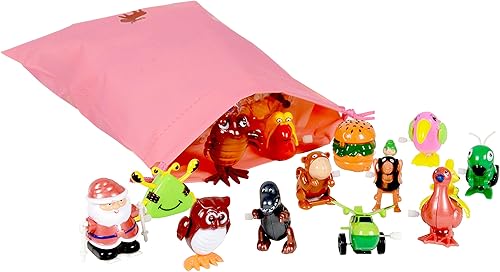 Miniatura 2 de Juego de 28 juguetes de relojería variados, juguetes de cuerda para fiestas de animales, gran regalo para niños, niñas, niños pequeños (el contenido