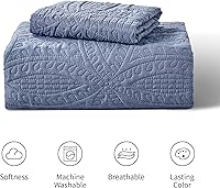 Vista 164 de Love's cabin - Juego de edredón tamaño King, color marrón, colcha de verano, microfibra ligera, estilo moderno de monedas, para todas