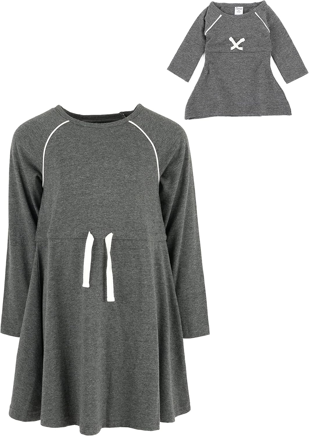 Leveret DRESS ガールズ US サイズ: 6 Years カラー: グレー