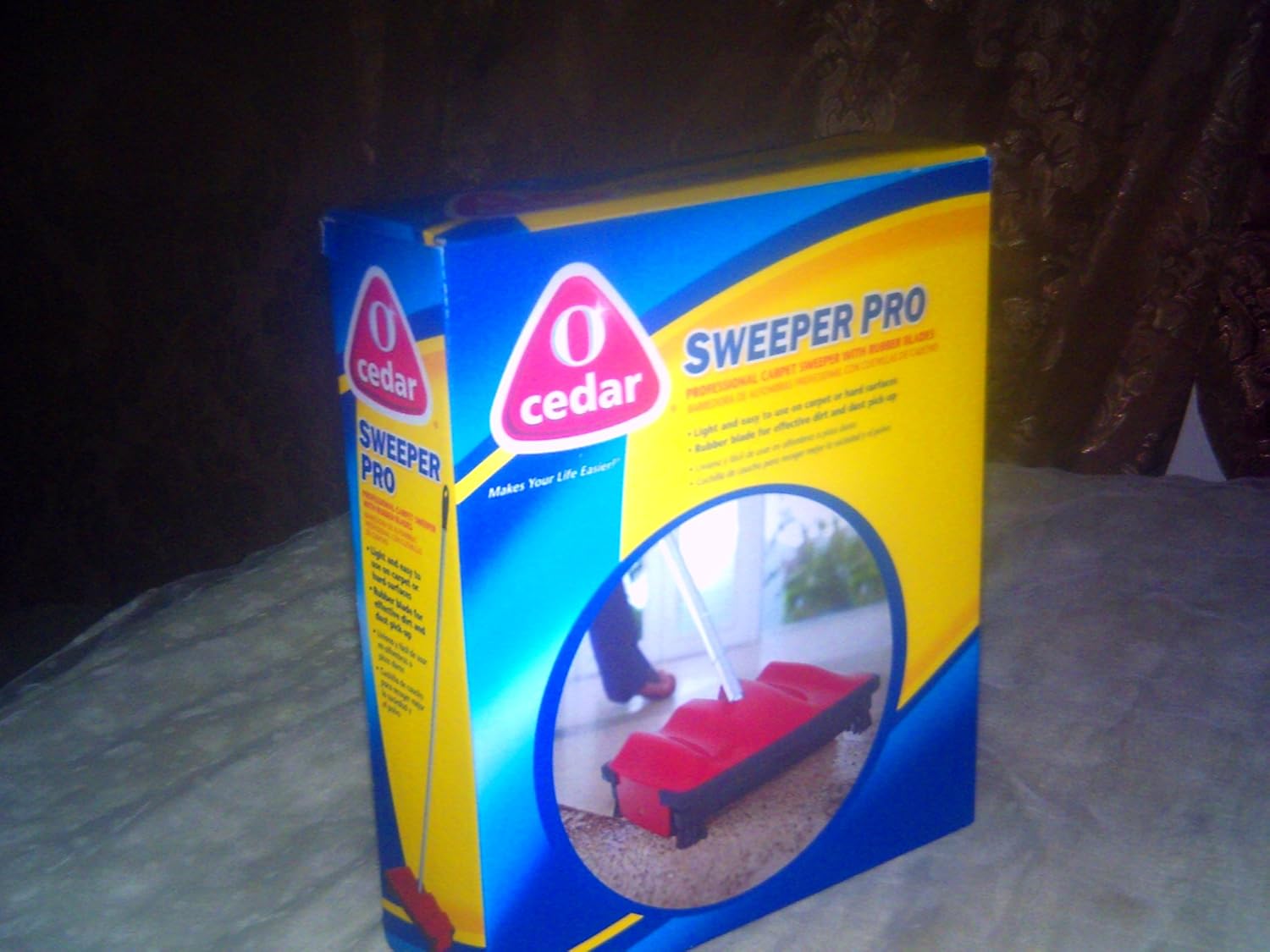 O Cedar Sweeper Pro, Professional Carpet Sweeper with Rubber Blades Industrial