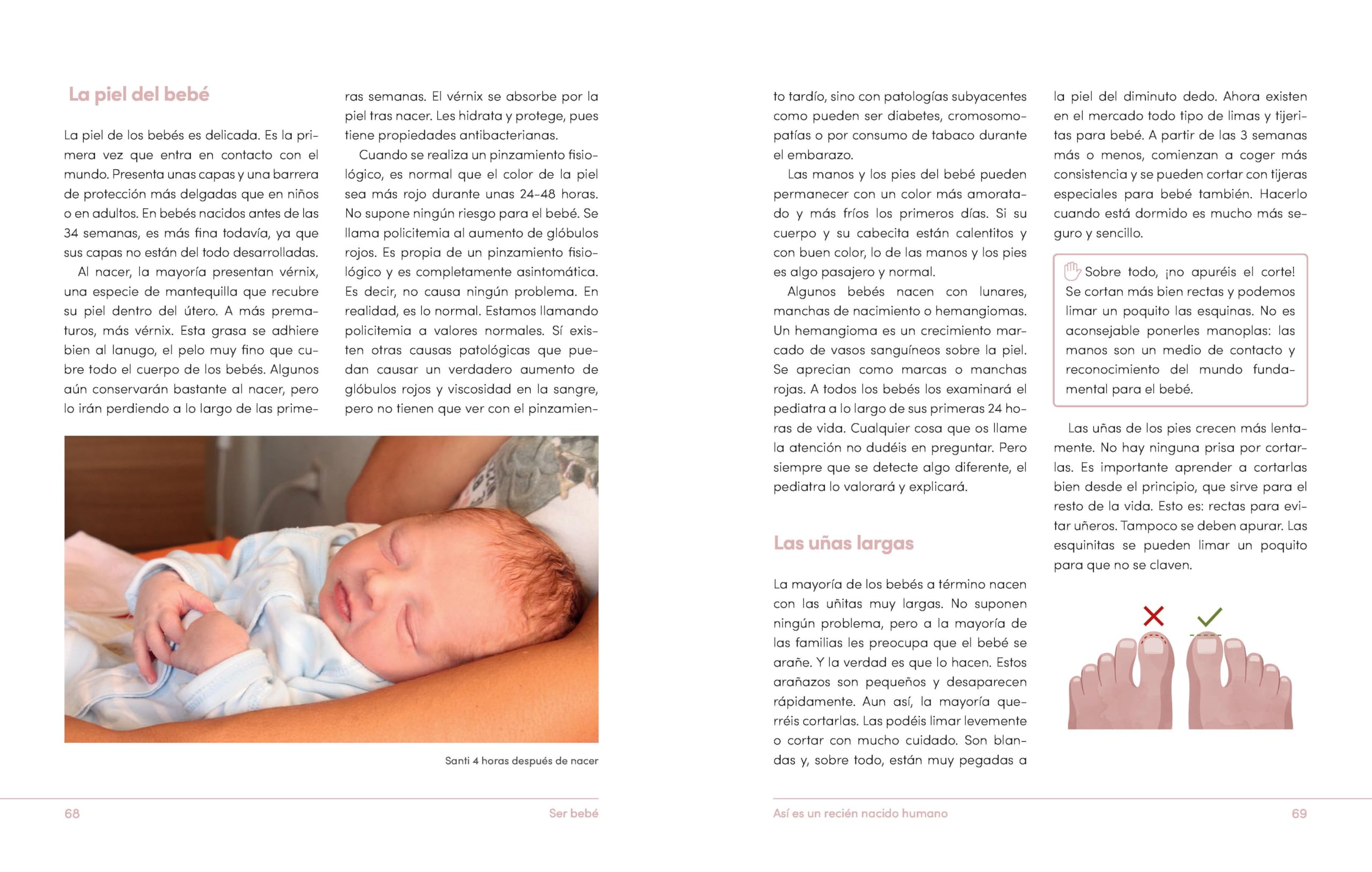 Ser bebé: Guía de cuidados del bebé con evidencia y mucha emoción (Embarazo, bebé y crianza)