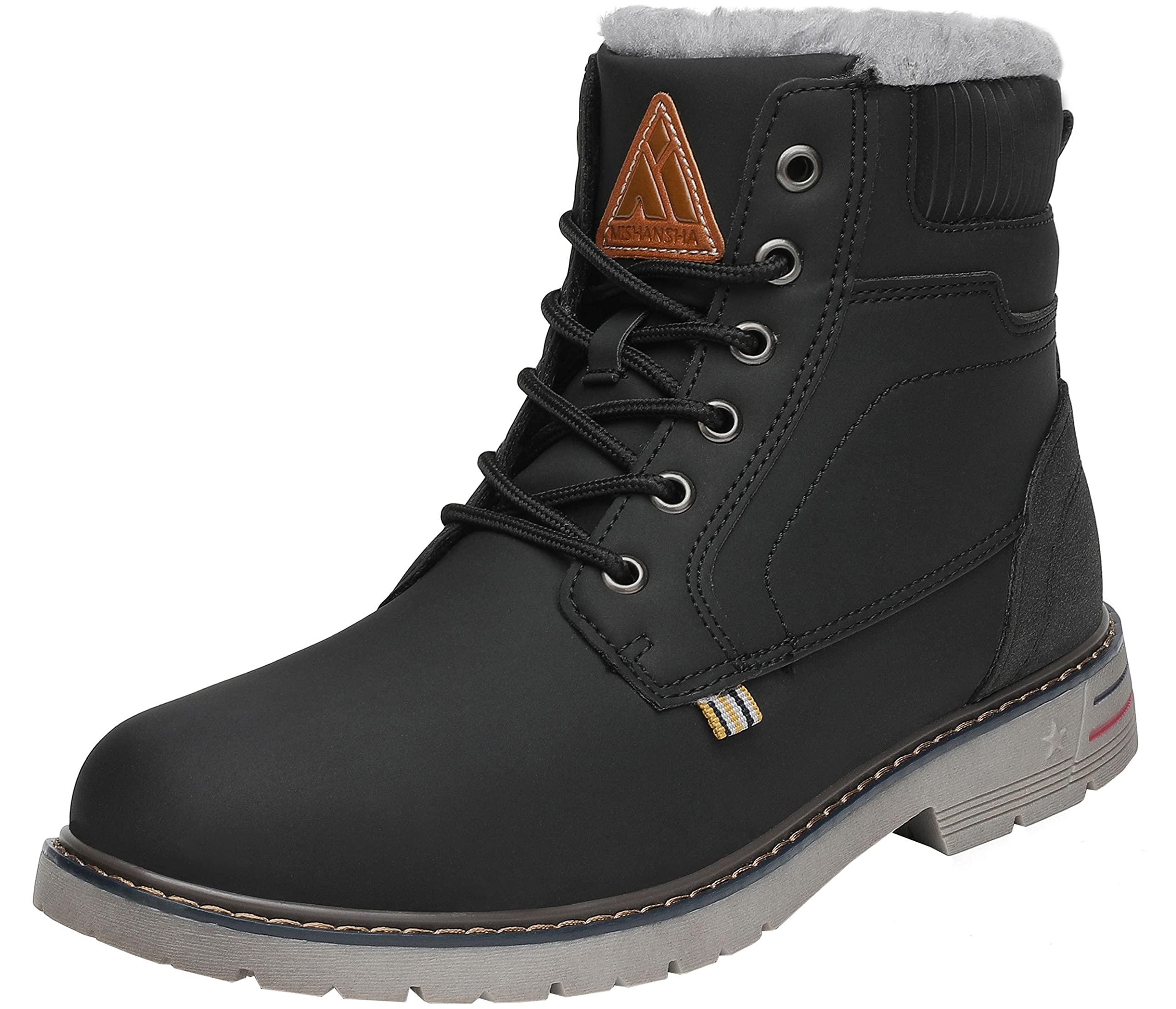 Mishansha Scarponcino Foderata - Caldo Antiscivolo Comode, Unisex Adulto