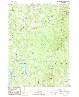 YellowMaps Peterborough South NH topo map, 124000 Scale, 7.5 X 7.5 Minute, Historical, 1987, Updated 1987, 26.8 x 22 in - Paper