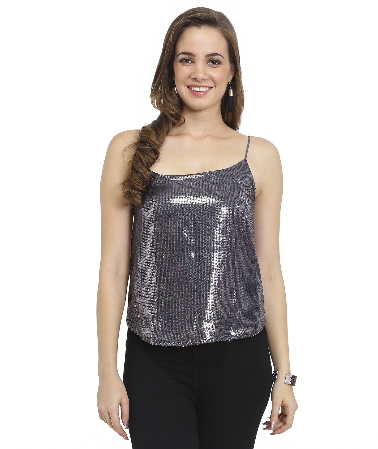 ashtag Women'S Grey Tops-picture-27