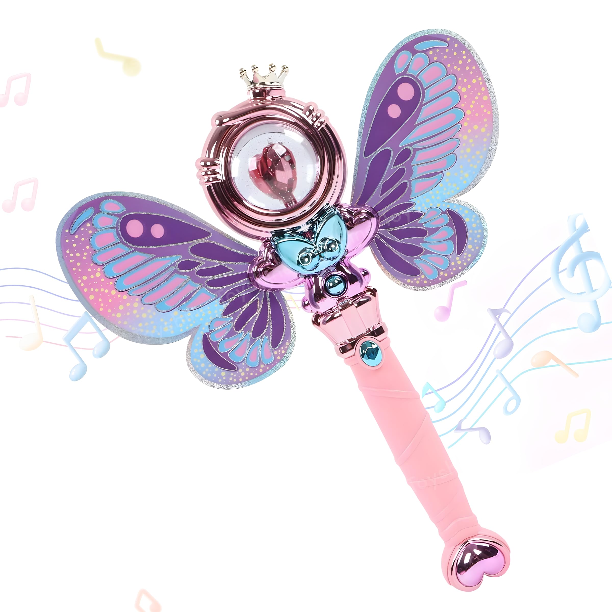 Toyshine Princess Fairy Magic Wand Moon Styling Stick Flashing Toy with Music and Light for Kids - II (B0DCK4B62B) Amazon Price History, Amazon Price Tracker
