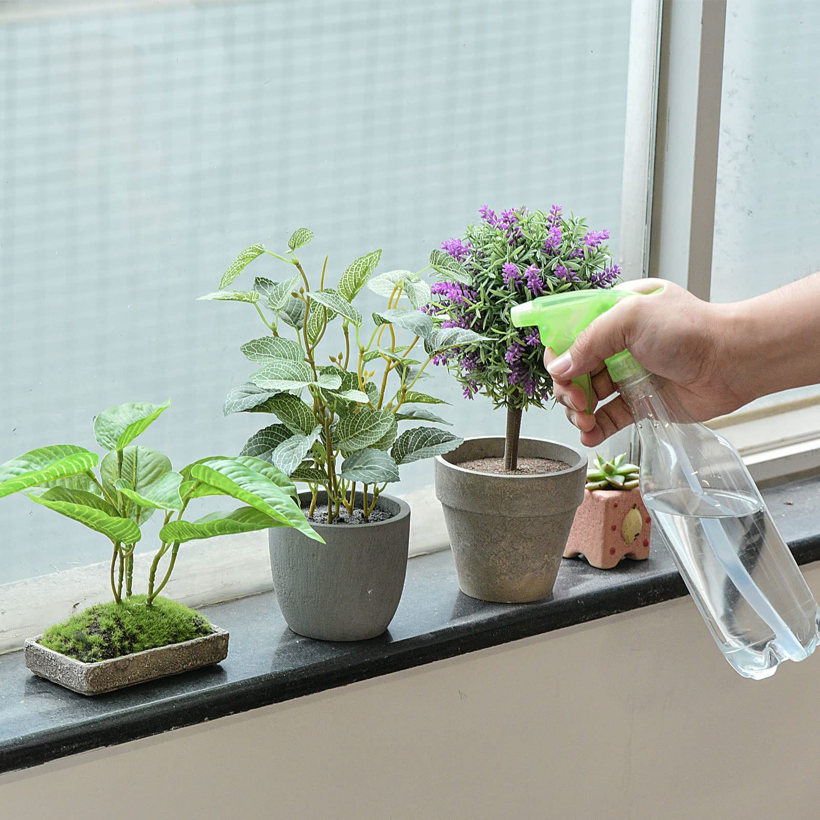 Amazon | uxcell スプレーボトルノズル プラスチック 調節可能な