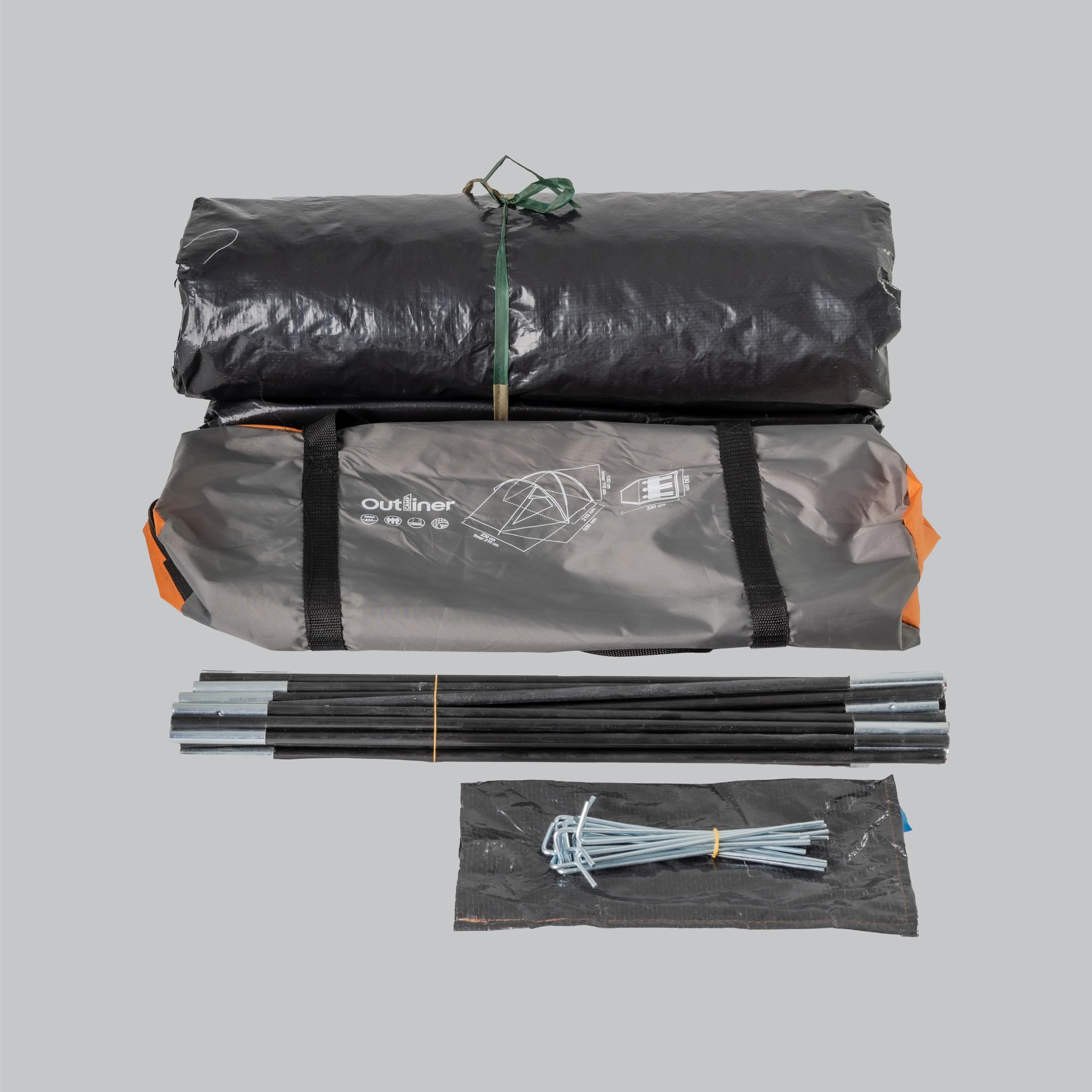 OUTLINER RD-T22-3 - Tenda per 3 persone