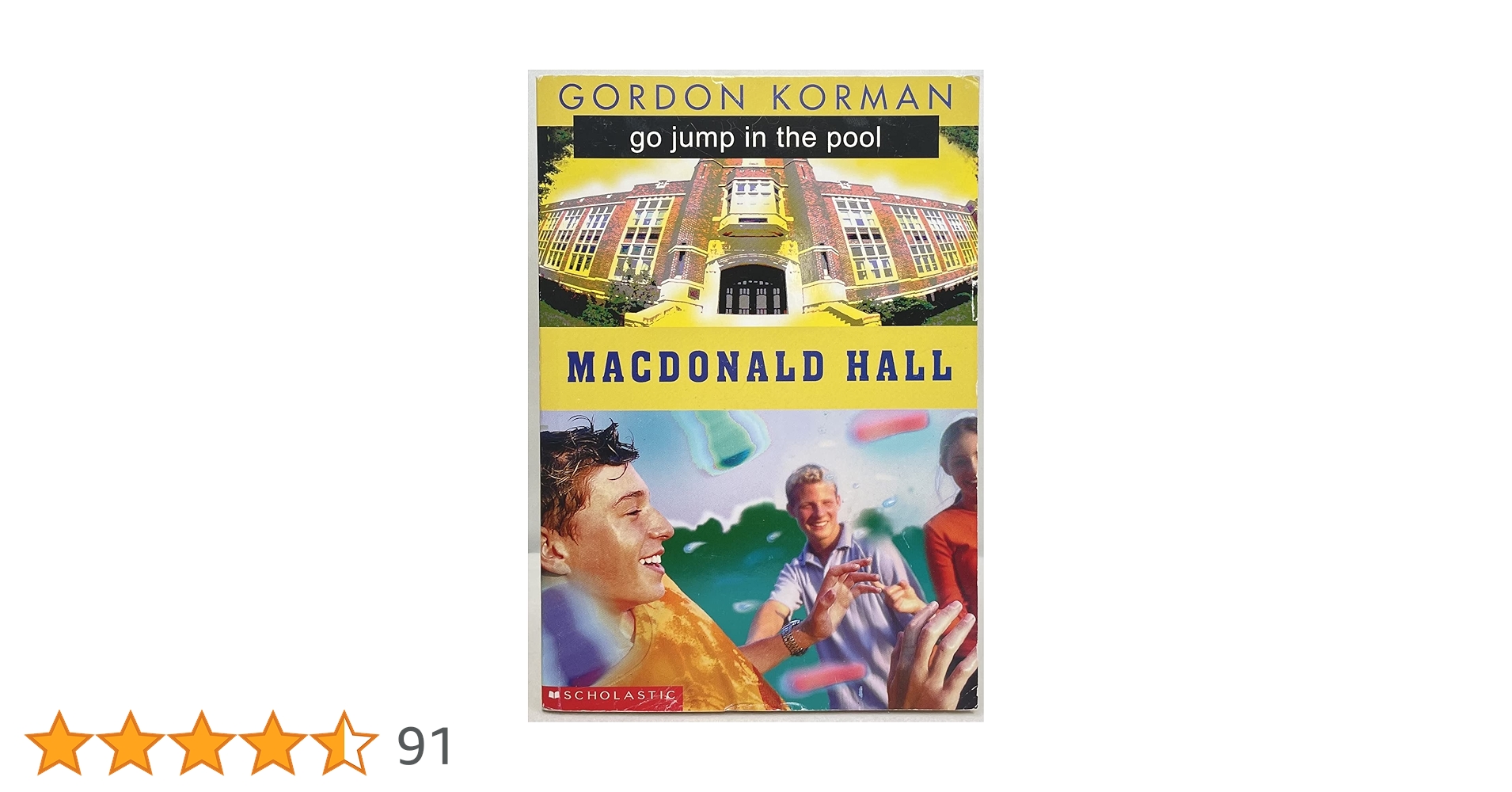 【希少】GORDON KORMAN - GO JUMP IN THE POOL! Macdonald Hall: Go Jump in the Pool!: Korman, Gordon