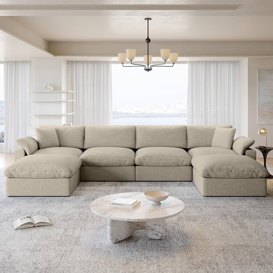 CLOUD SOFA オットマン ベージュ CLOUD SOFA オットマン ベージュ CLOUD SOFA 3P ベージュ MOMO NATURAL