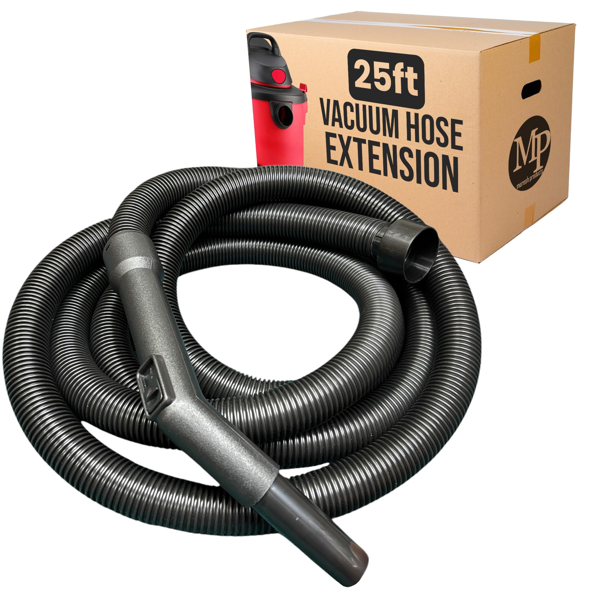 Vacuum Cleaner Hose Extension – 185cm Flexible Hose For Shop Vacuums | Adapter For Power Tool Dust Collection