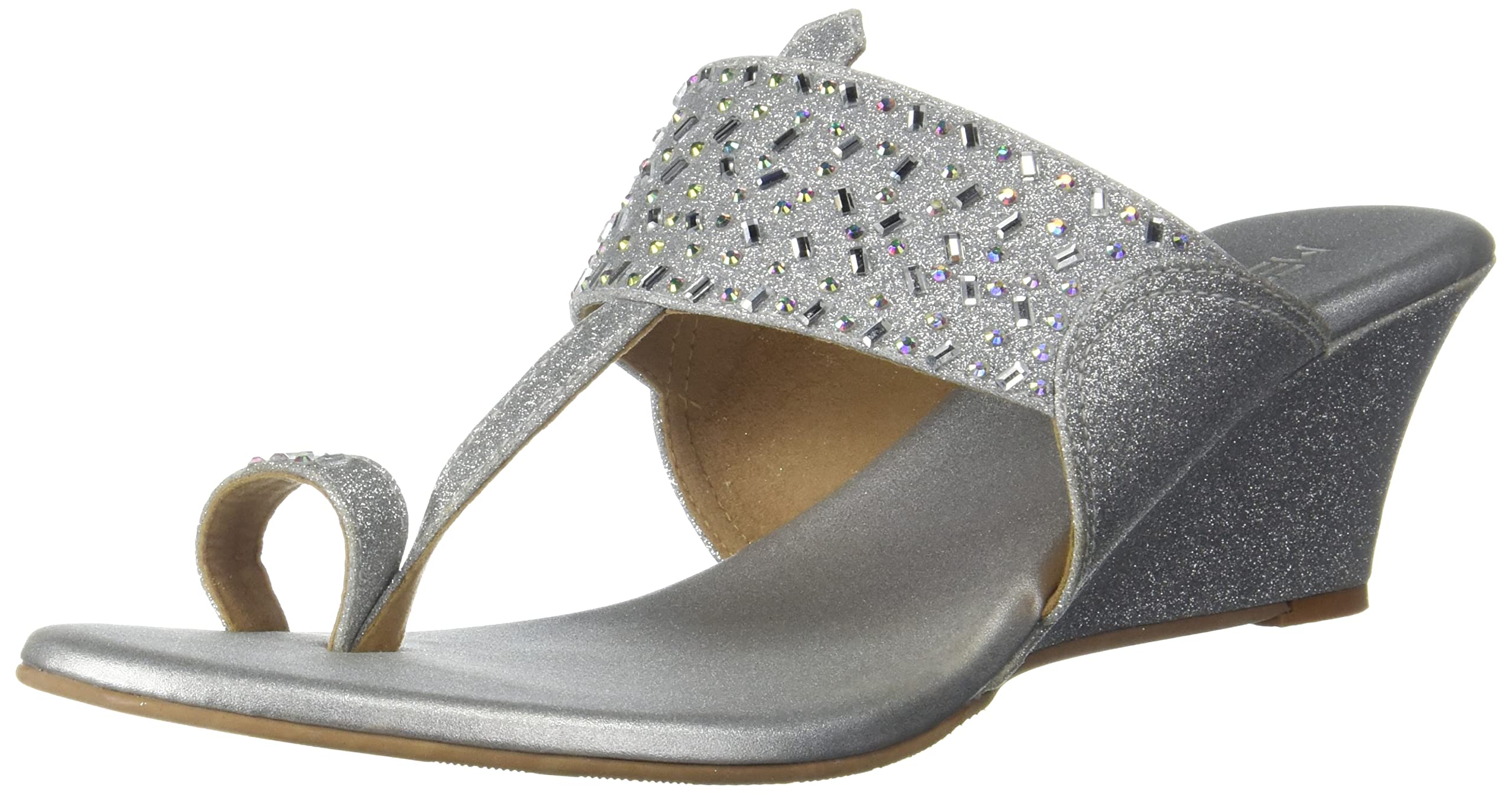 Metro Womens Silver Slipper (35-4602) (B095CMP67B) Amazon Price History, Amazon Price Tracker