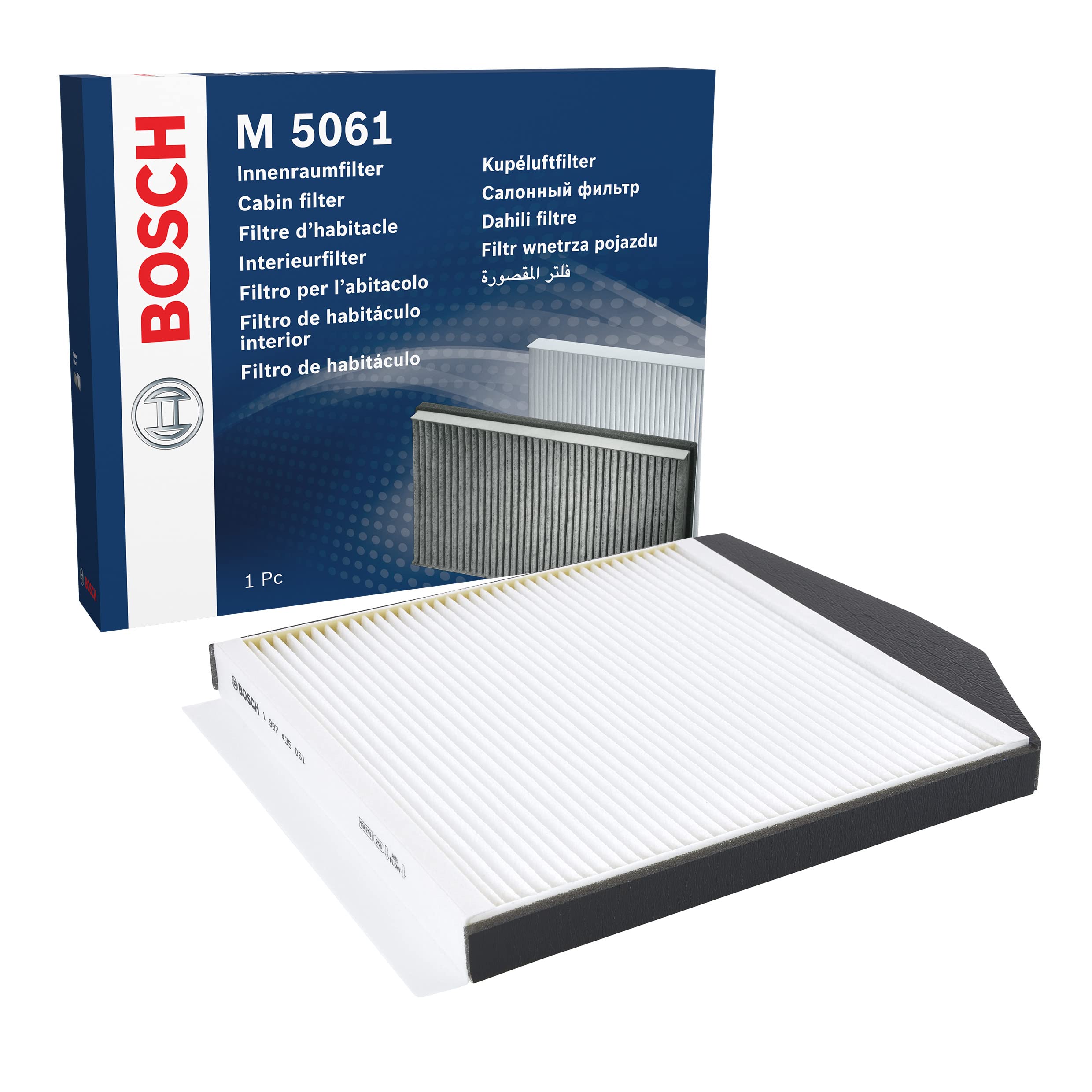 Pollen / Cabin Filter 1987435061 Bosch 30630753 9204627 M5061 Quality Guaranteed