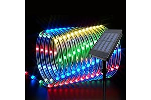 Solar Rope Lights for Outdoor Trampoline Ambiance