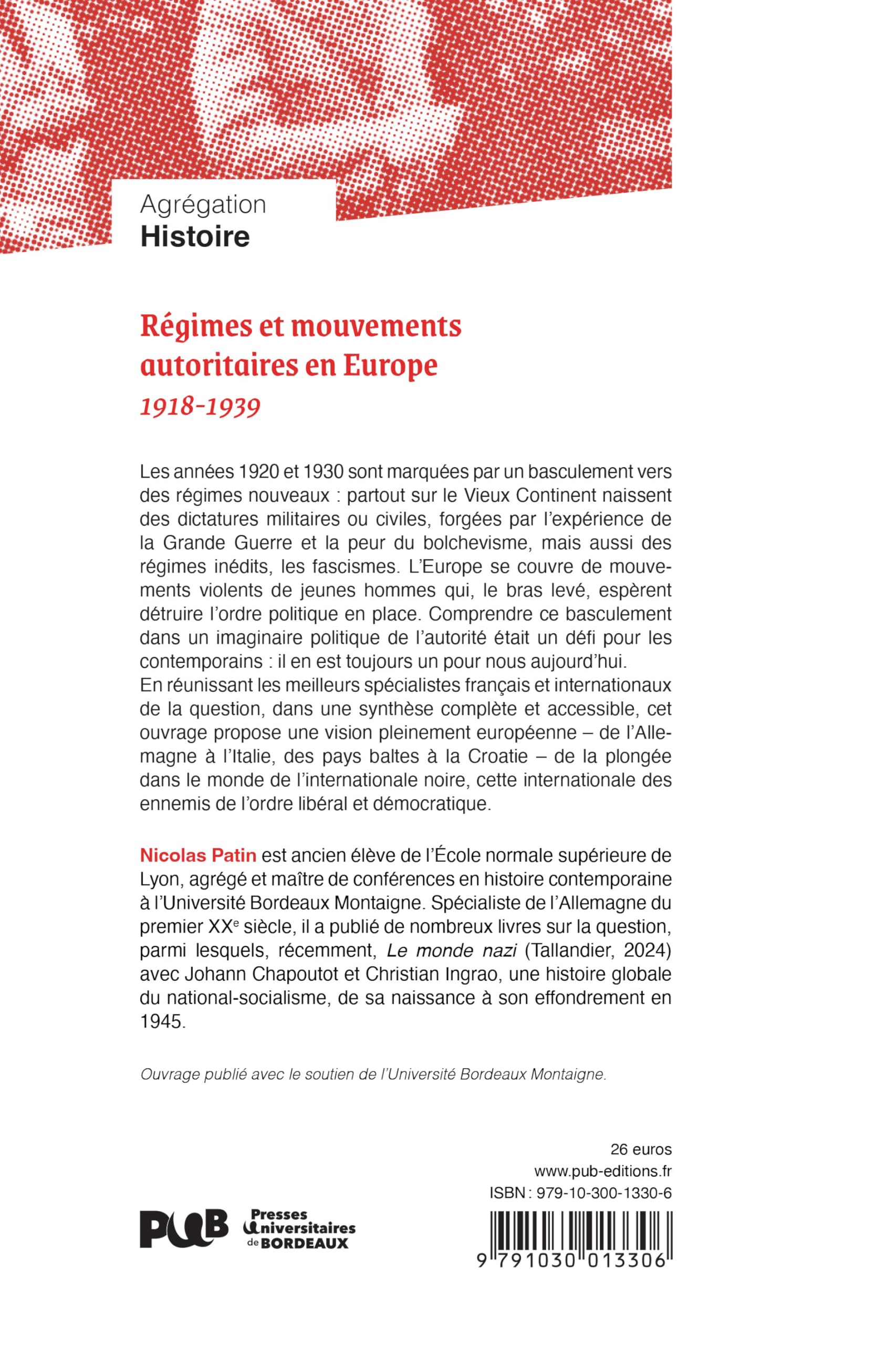 Régimes et mouvements autoritaires en Europe