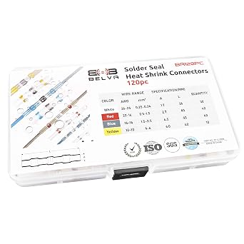 Belva 120pc of Waterproof and Sealed Solder