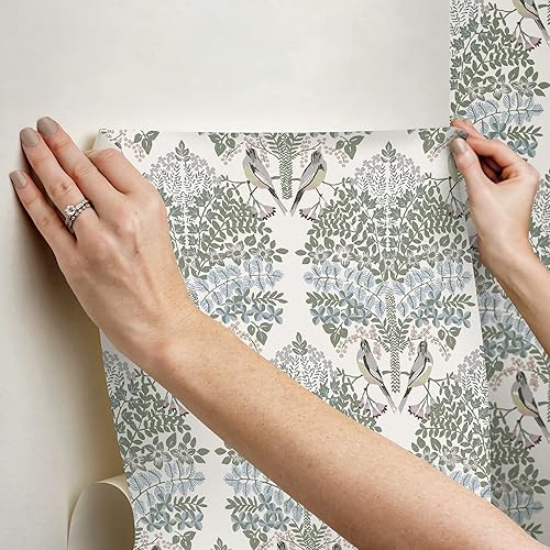 Miniatura 7 de RoomMates Papel tapiz autoadhesivo multicolor marfil