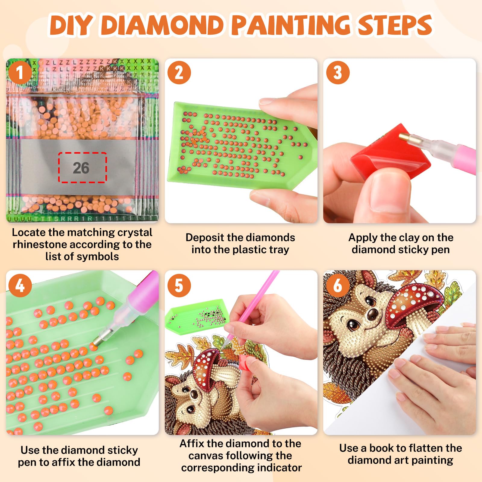 VAIIEYO 5D DIY Diamant Painting Pendentif Tournesol, Fleur Peinture Diamant Hanging Kit, pour Porte et Fenêtre, Salon Chambre Autocollant Mural Décoration 20x20cm A1