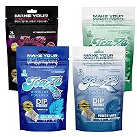 Vista 48 de TeaZa Bolsas de Energía, Alternativa sin Tabaco y sin Nicotina al Tabaco de Mascar sin Humo, Rapé y Tabaco de Mascar Energético, Alternativa