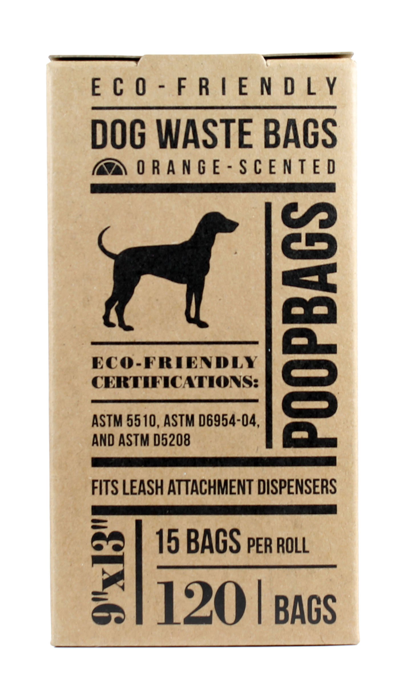 The Original PoopBags – Eco-Eco auf einer Rolle Haustierkotbeutel mit Orangenduft – 720 Beutel (48 Rollen mit je 15 Kotbeutel)