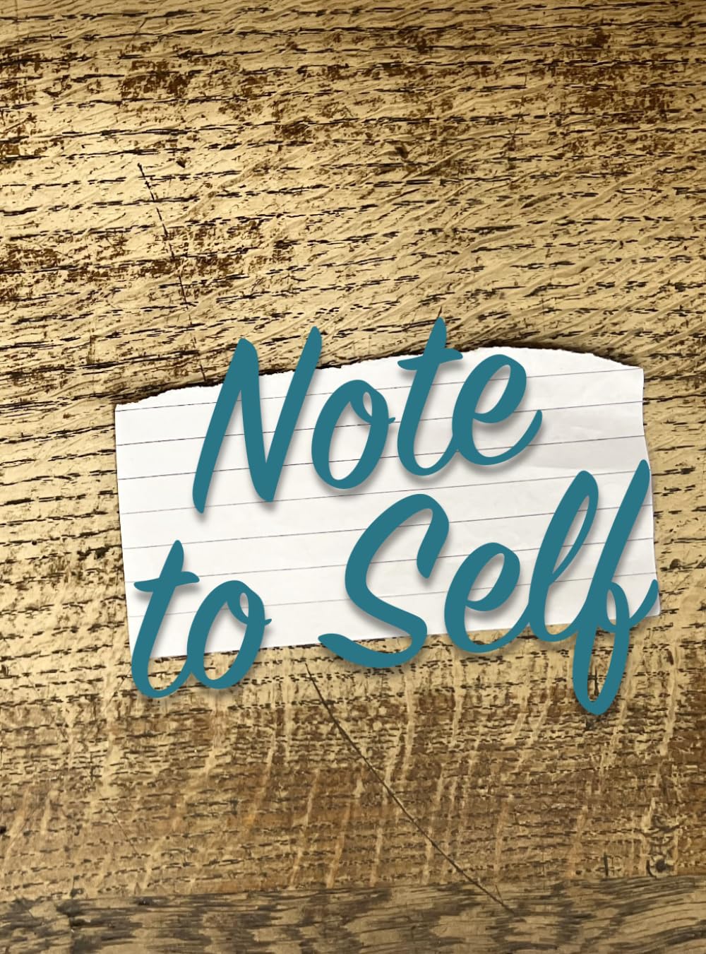 Note To Self: The Only Note Book You'll Need