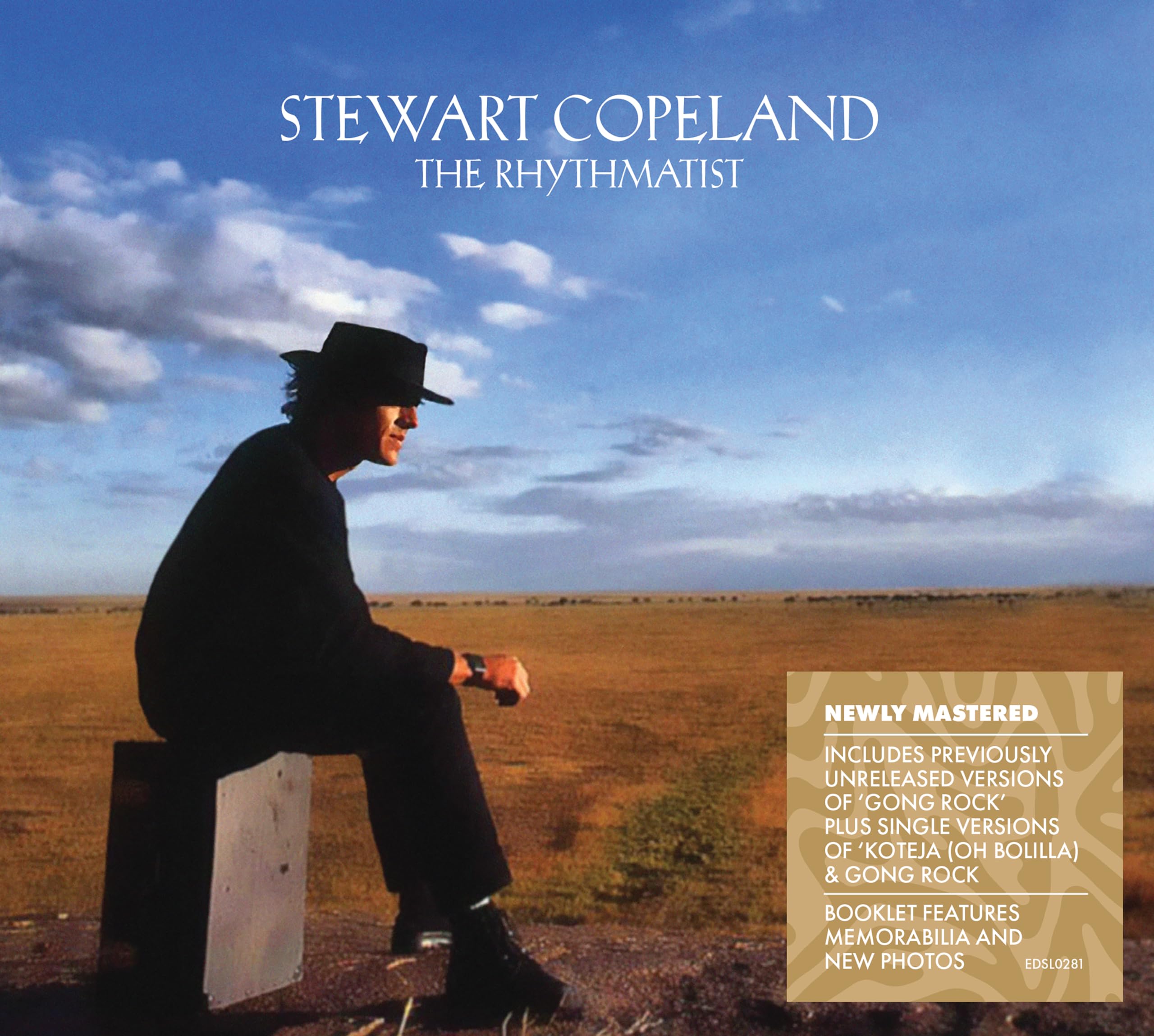 Stewart Copeland ""The Rhythmatist"" CD 2026 Sealed Remaster +7 tracks [Police]