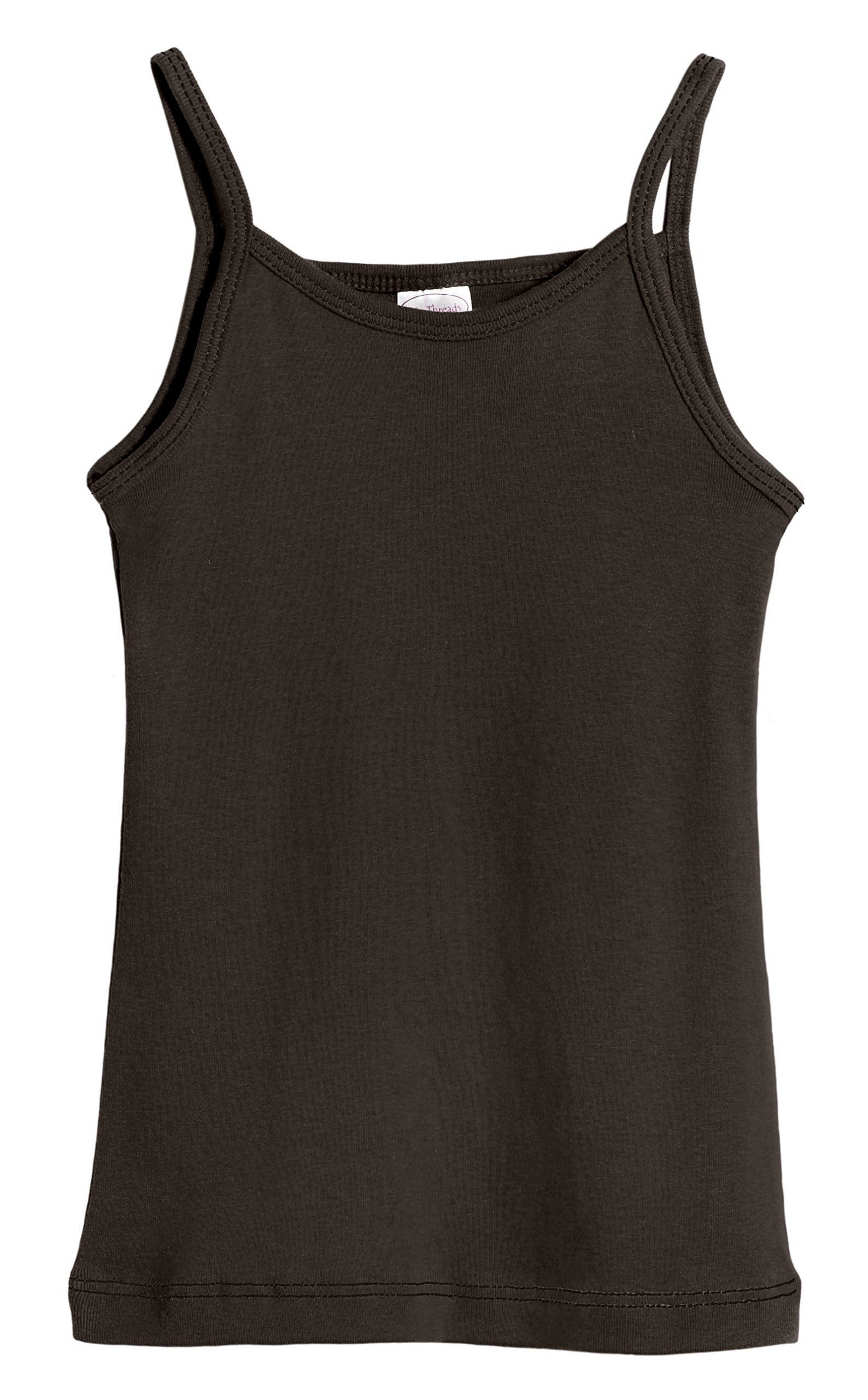 Made in USA Girls 100% Cotton Camisole Spaghetti Straps, SPD Sensory Clothing